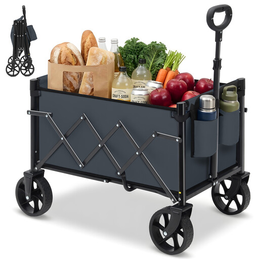 Wagon Cart with Wheels with 80 kg Capacity