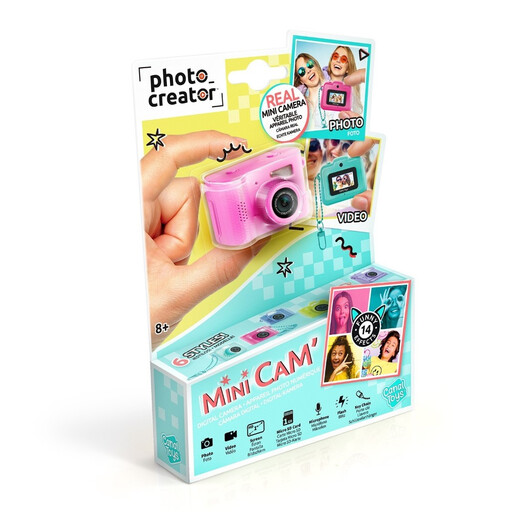 Canal Toys – Photo Creator – Mini Cam' Digital Camera – With Keychain Included – CLK 050