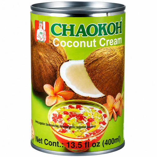 Chaokoh coconut cream for desserts, 400 ml
