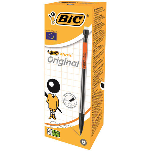 Bic Matic Original HB Mechanical Pencil, Pack of 12
