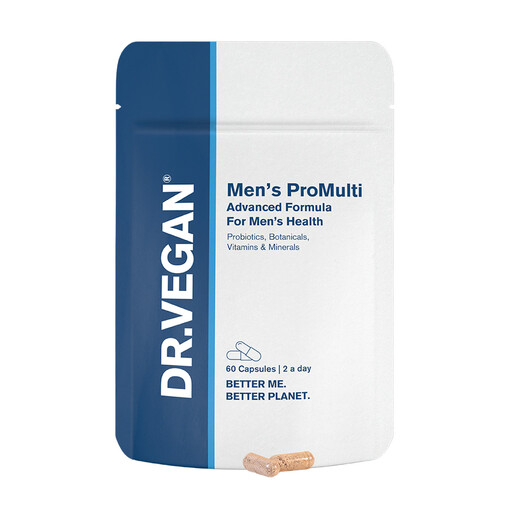 DR.VEGAN Men's Pro Multi Prostate & Testosterone Health Capsules
