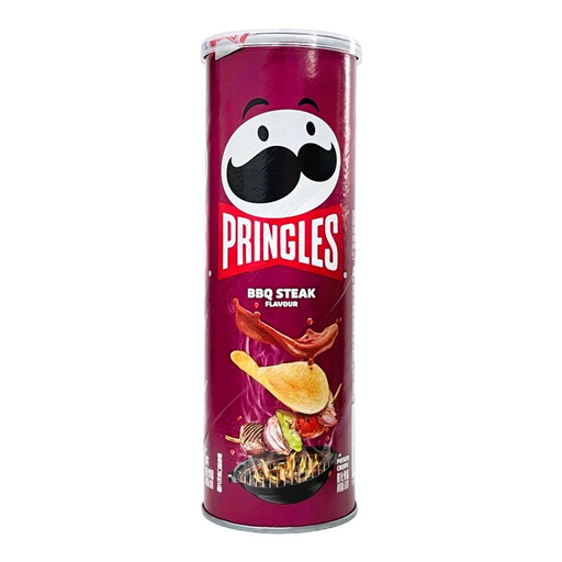 Pringles Kartoffelchips (BBQ Steak) 110g