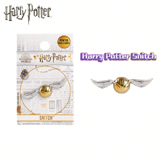 Harry Potter Golden Snitch Brooch Pin