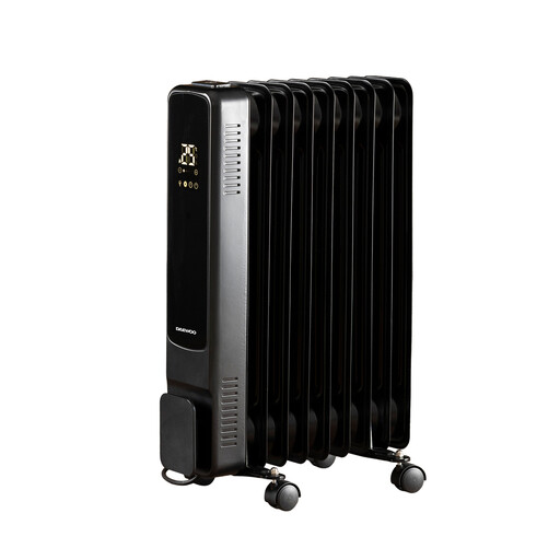 DAEWOO 2000W Digital Oil Filled Radiator – 9 Fins
