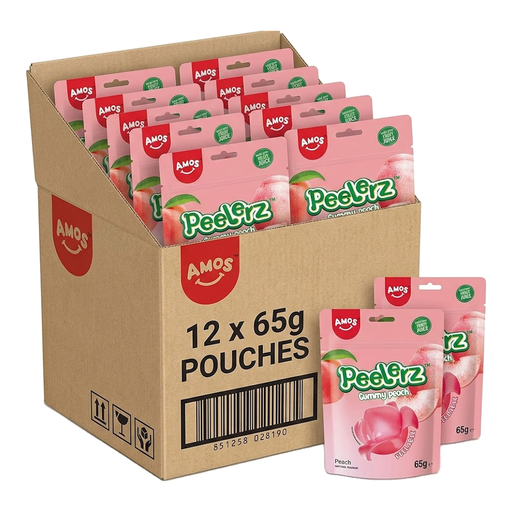 Amos Peelerz Peach 12x65g