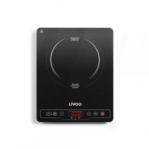 Livoo DOC235 Black Cooktop 28 cm Cooktop with Induction Zone 1 Zone