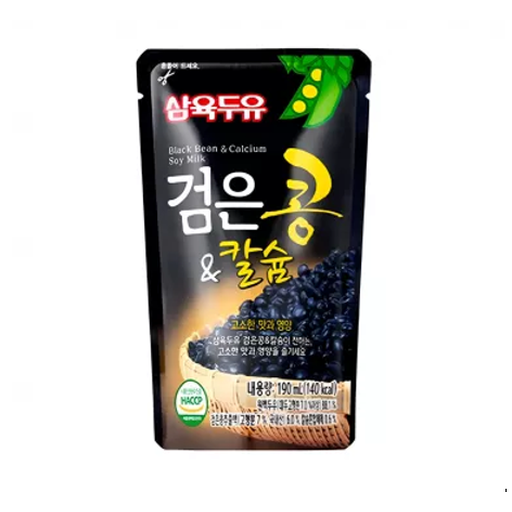 SAHMYOOK Black Bean & Calcium Soybean Milk 190ml