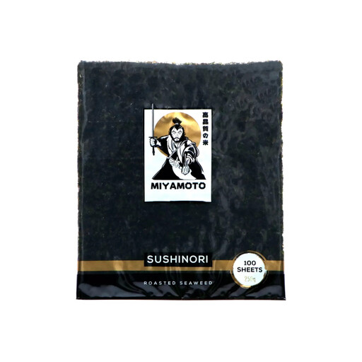 Miyamoto Roasted Seaweed 19 x 21 cm - 100 Sheets