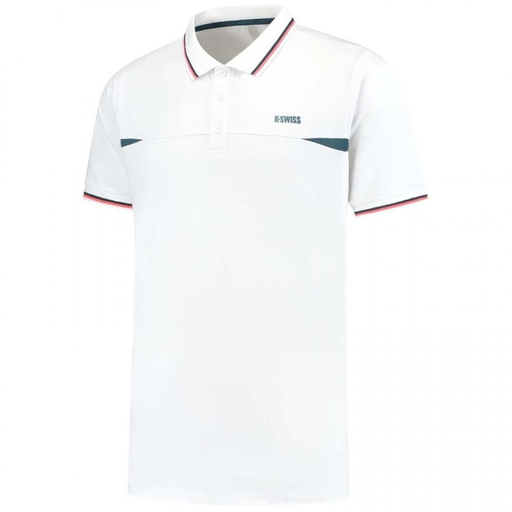 K-Swiss Kswiss Hypercourt 7 White Polo Shirt S