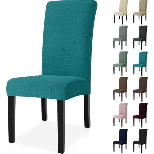 YSTYLE Chair Covers in Turquoise