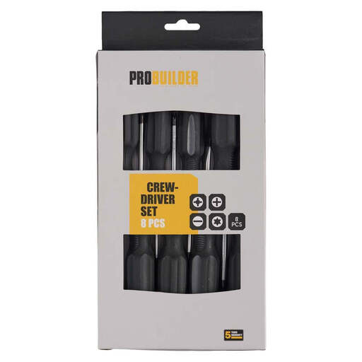 PROBUILDER 8件套螺丝刀套装