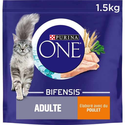 PURINA ONE Dry Cat Food for Adult Cats with Chicken
