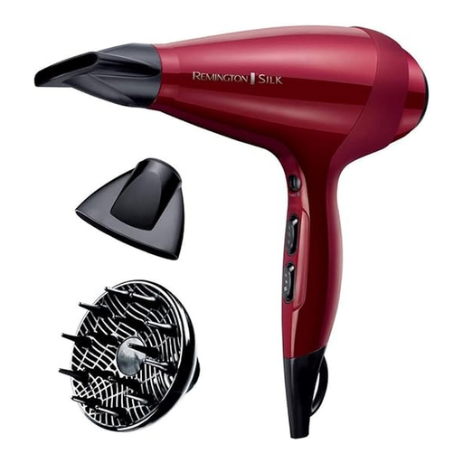 Remington Silk AC9096 Hair Dryer, Red