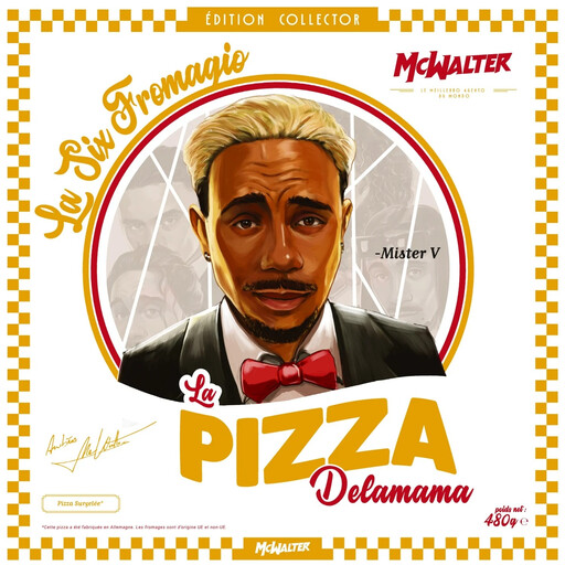 PIZZAS DELAMAMA Six Fromagio 六重芝士披萨 480g