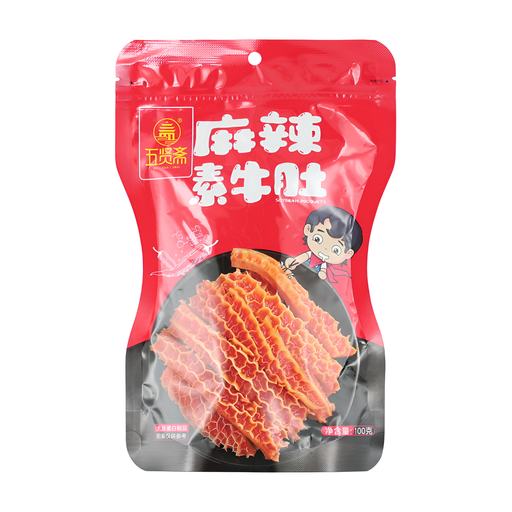 Snack de Tripes Végétariennes Saveur Mala Wuxianzhai