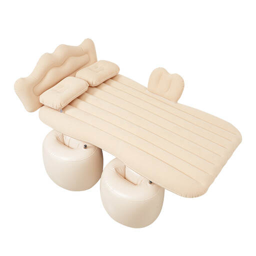 EGGORY Car Inflatable Mattress, White, 133×76 cm