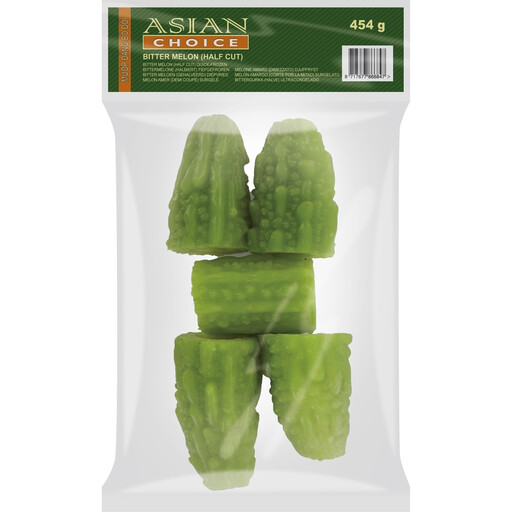 Asian Choice Frozen Bitter Melon (Half Cut) 454g