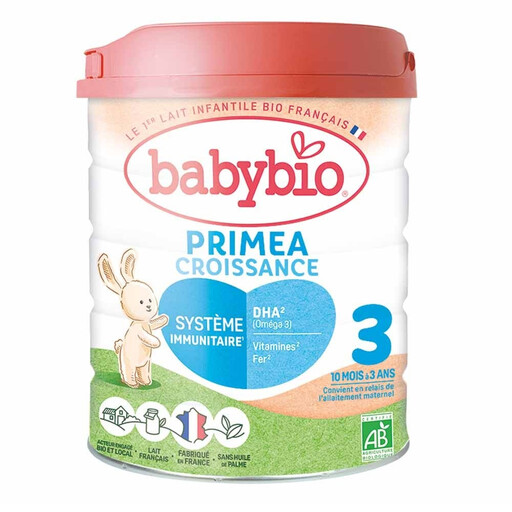 BABYBIO Primea 3, 800 g tin