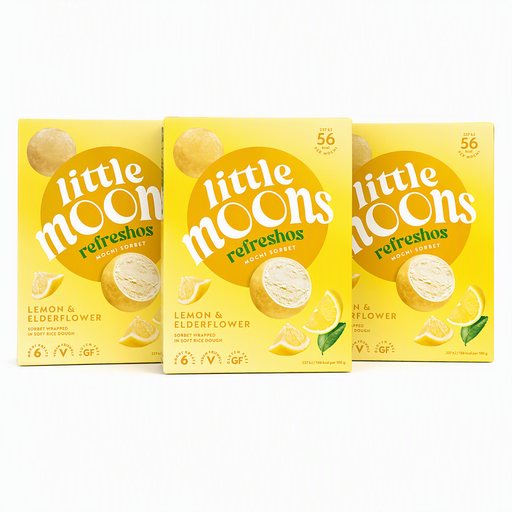 Little Moons Refreshos Lemon & Eldeflower Mochi Sorbet