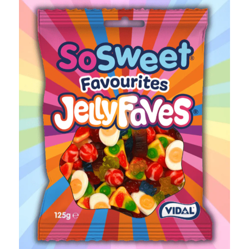 SoSweet JellyFaves Bag 125g