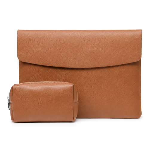 VoxorAI Computer Bag Brown 14 Inch Notebook Sleeve Bag