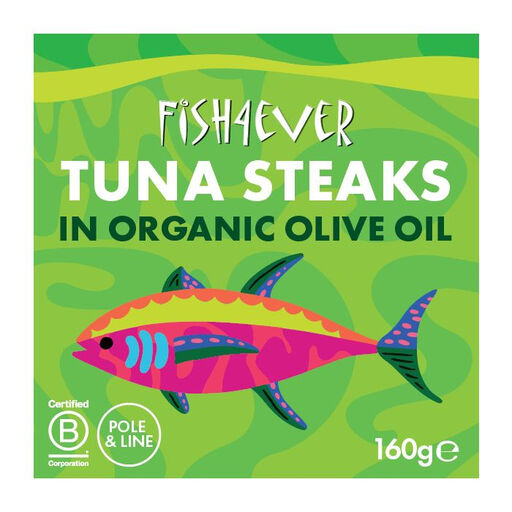 Fish4ever Tuna Steaks in Organic Olive Oil