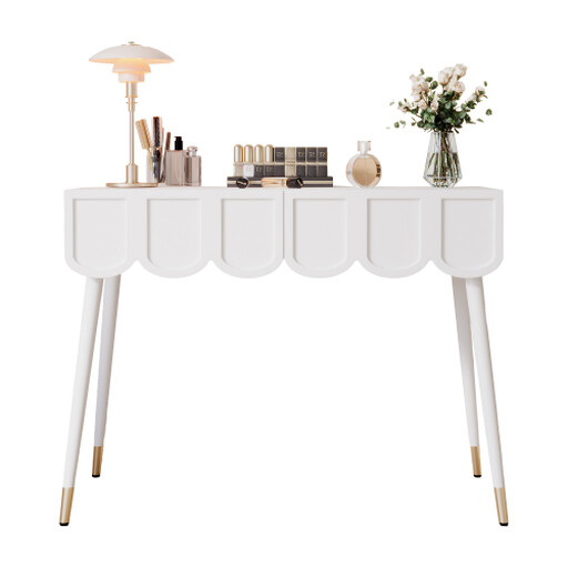 Makeup table, vanity table, avec 2 tiroirs