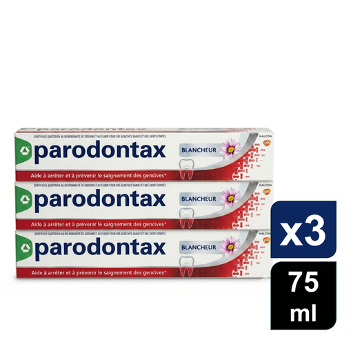 Parodontax Toothpaste Whitening 75ml (3-Pack)