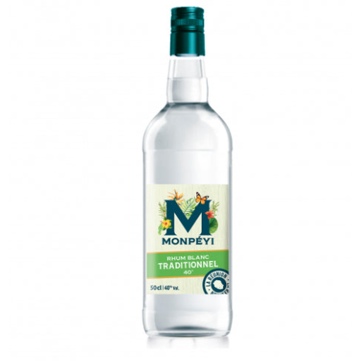 MONPEYI Traditional White Rum 40° 1L