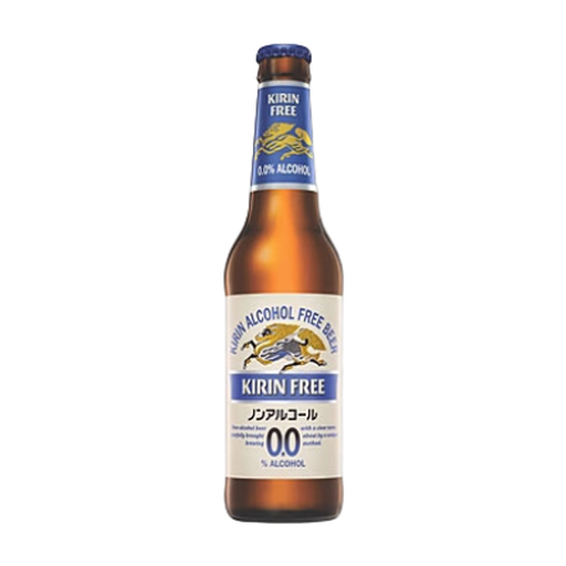 Kirin Ichiban Non-Alcoholic Beer Bottle 330ml