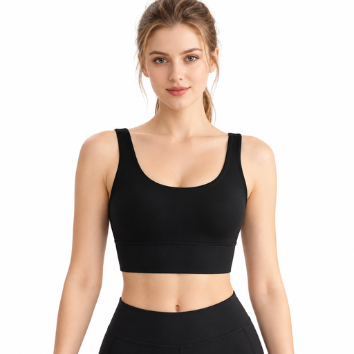 Women’s yoga sports bra and fitness bra with padding