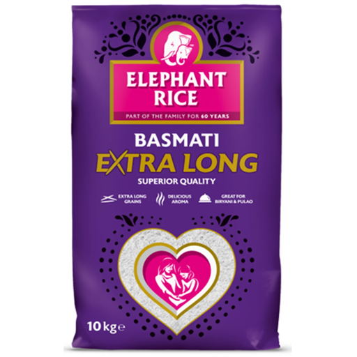 Elephant 超长印度香米 10 公斤