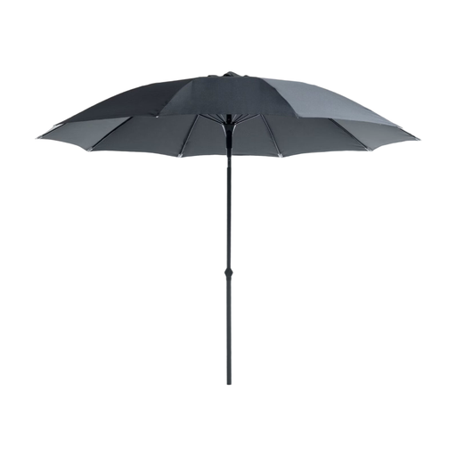 PROLOISIRS Fiber Parasol, 270 cm Diameter, Gray