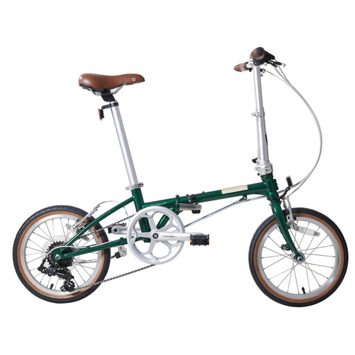 DAHON Folding Bike Boardwalk D7 Green Sheen 16''*1.5‘’ Tire