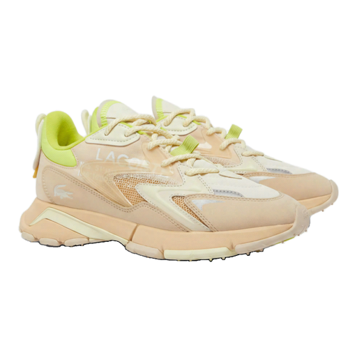Lacoste L003 Neo Tech 224 sneaker in natural and light yellow
