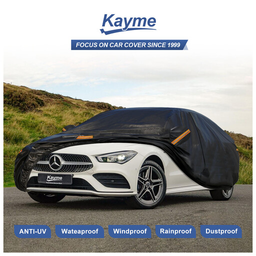Kayme Car Cover For Sedan Fit Size 450 To 470 CM