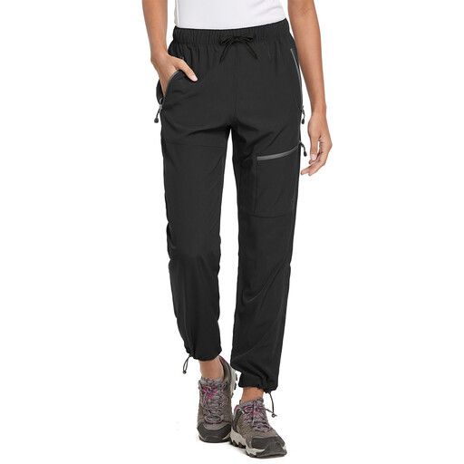 baleaf Women's Walking Trousers in Black