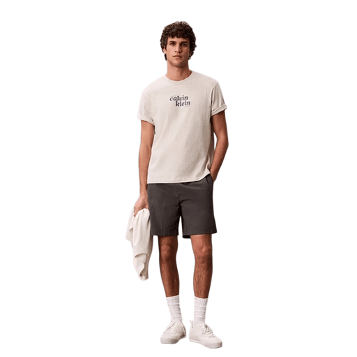 Calvin Klein Jeans Men Relaxed Logo T-shirt - BA01 Grey Heather