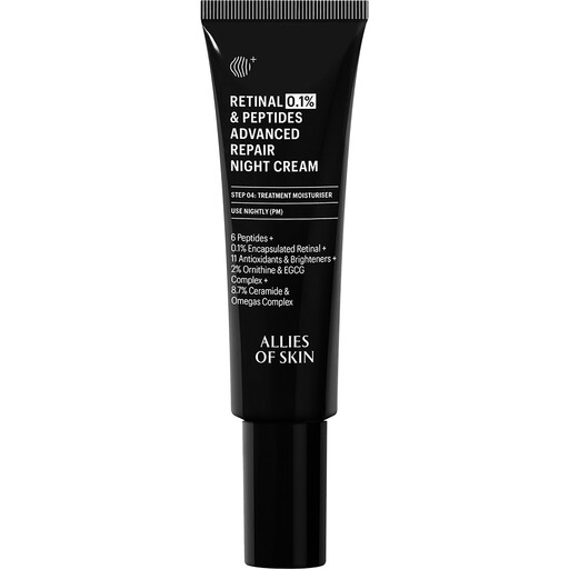 Allies of Skin Retinal 0.1% Peptides Repair Night Cream