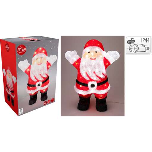 SANTA CLAUS 50LED 40CM