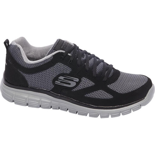 Skechers Burns 52635 BKGY Size 46