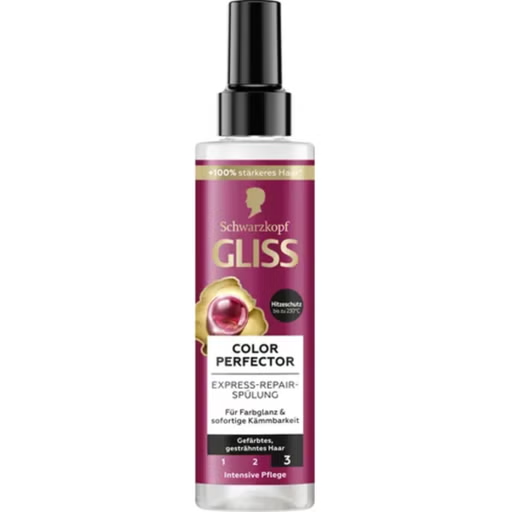 Schwarzkopf GLISS Express Repair Spray Conditioner Color Perfector 200ml