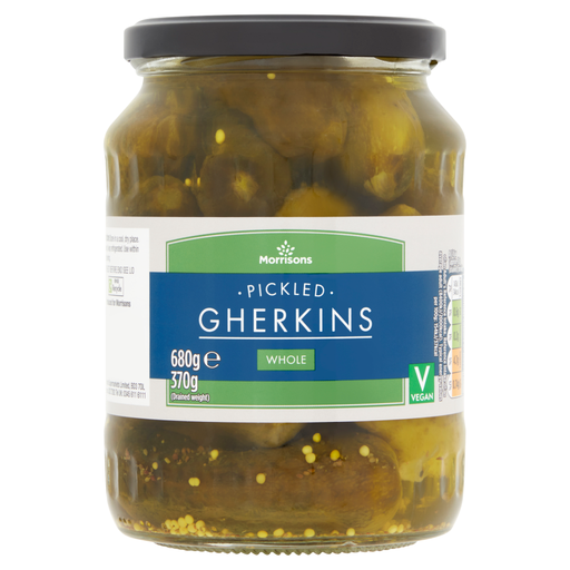 Morrisons Whole Gherkins 680g