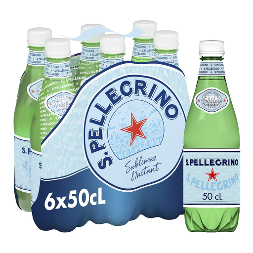 SAN PELLEGRINO Eau Minérale Naturelle Gazeuse