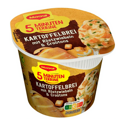 Maggi 5 Minutes Instant Soup Mashed Potatoes & Fried Onions