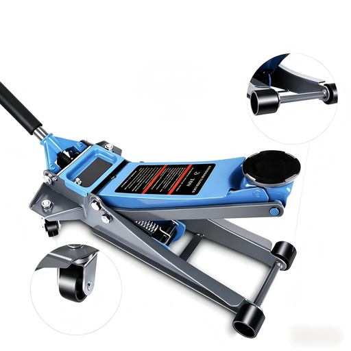 LARBANKE 3 Ton Car Jack with Dual Pistons
