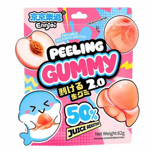 ENNJOI PEELING GUMMY 2.0 PEACH FLAVOR