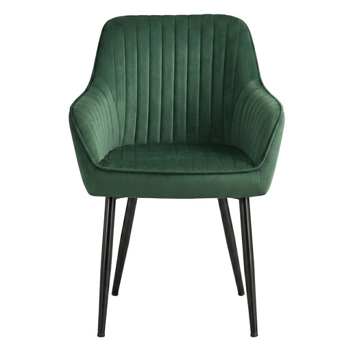 JOYFURNOS Dining Chair Velvet Armchair Green
