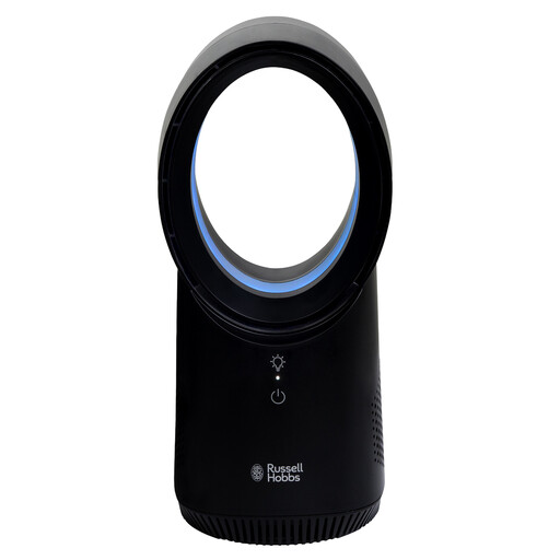 Russell Hobbs Wireless Bladeless Desk Fan - Black
