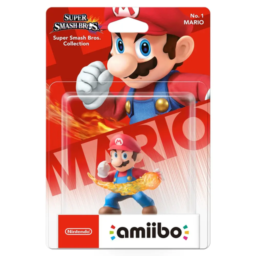 Nintendo Super Smash Bros Amiibo Mario No. 1
